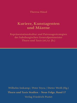 cover image of Kuriere, Kunstagenten und Mäzene
